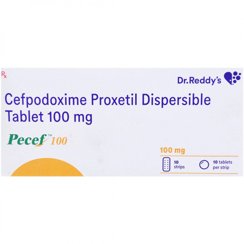 Pecef 100 Tablet DT