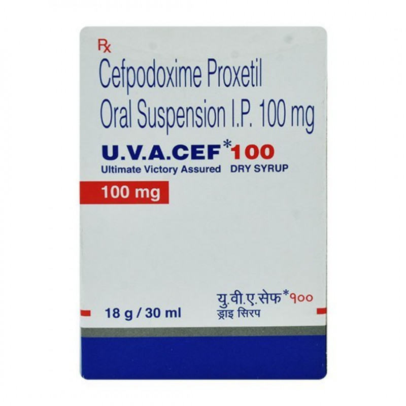 Uva Cef 100 Tablet DT Uva Cef 100 Tablet DT