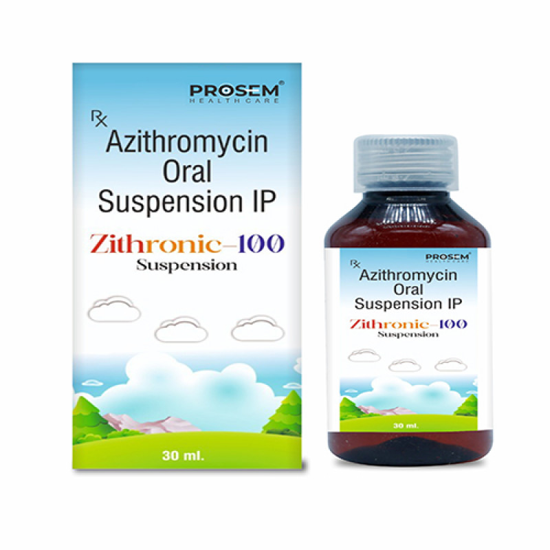 Zithronic 100mg Oral Suspension Zithronic 100mg Oral Suspension
