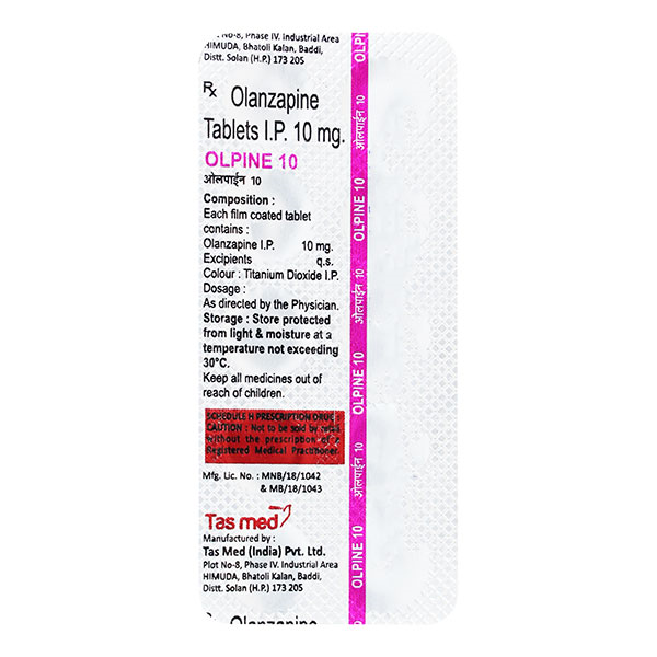 Olpine 10mg Tablet Olpine 10mg Tablet