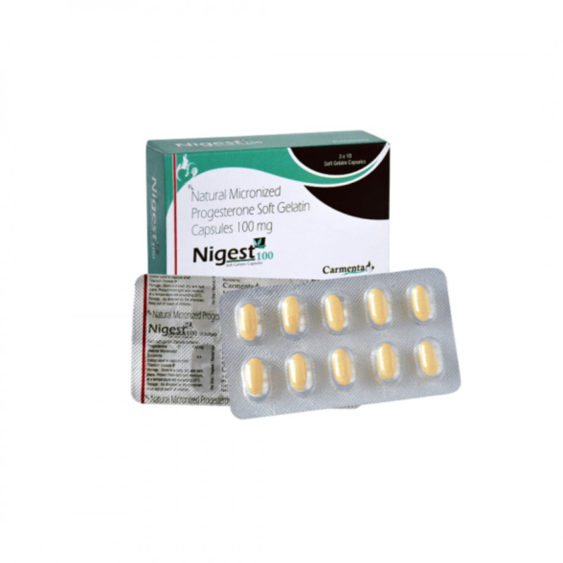 Nigest 100mg Soft Gelatin Capsule Nigest 100mg Soft Gelatin Capsule