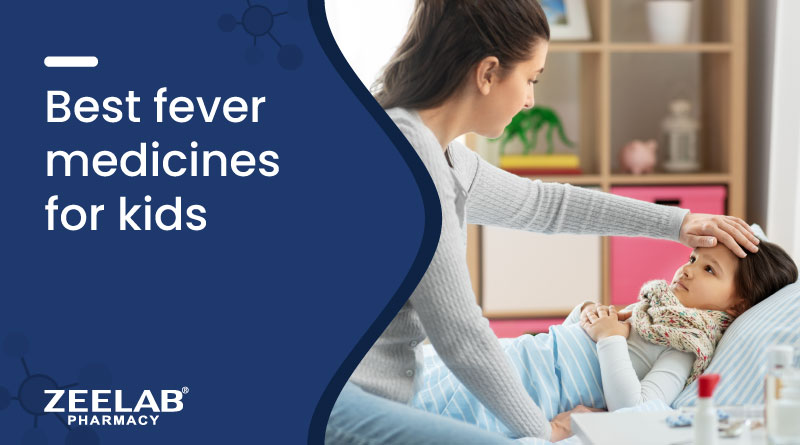 Image of fever medicine for Kids in India