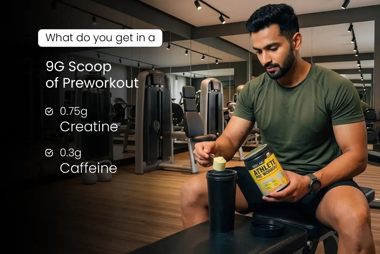 Zeelab Athlete Pre Workout - Pineapple Flavour