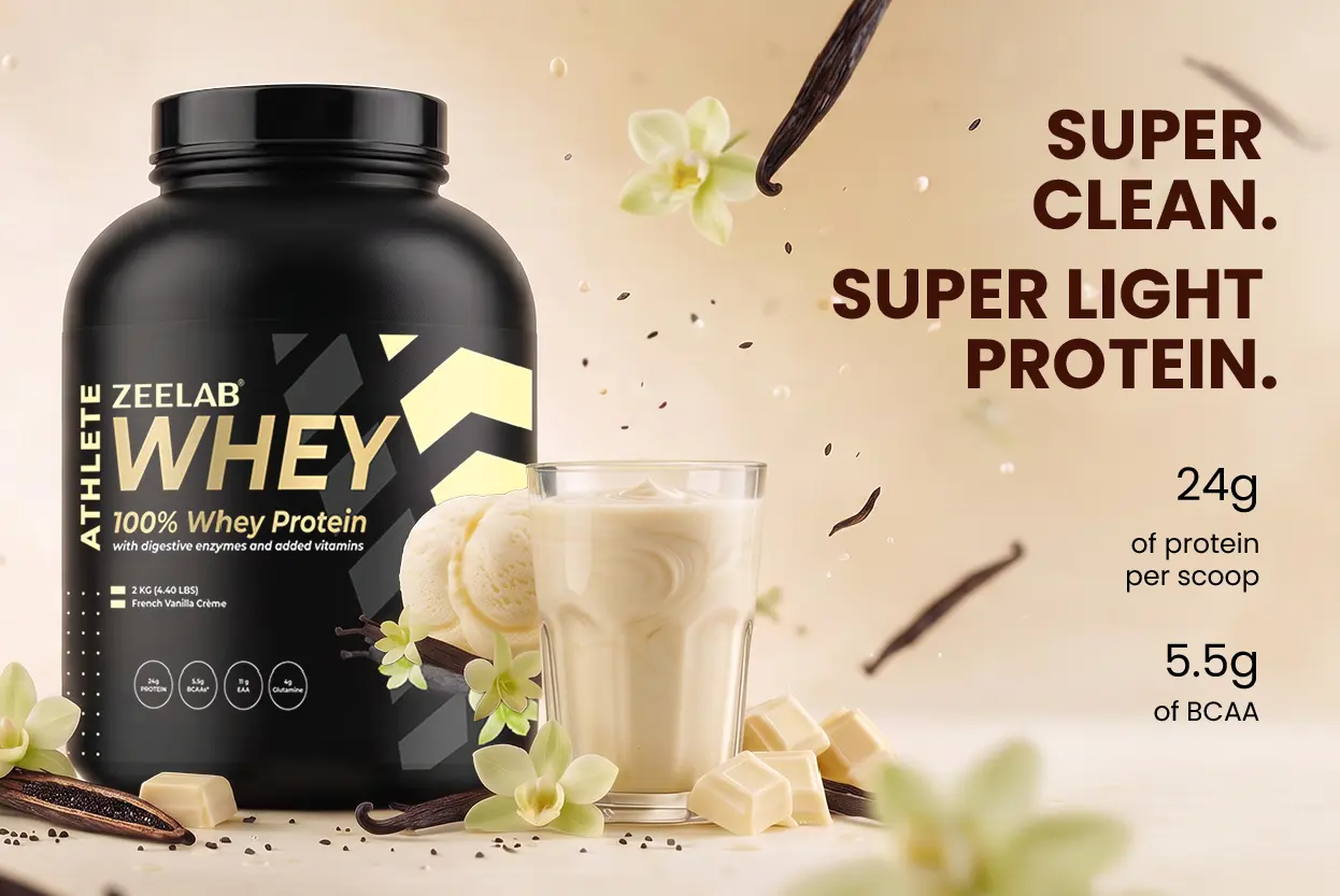 Athlete 100% Whey Protein 2 kg French Vanilla