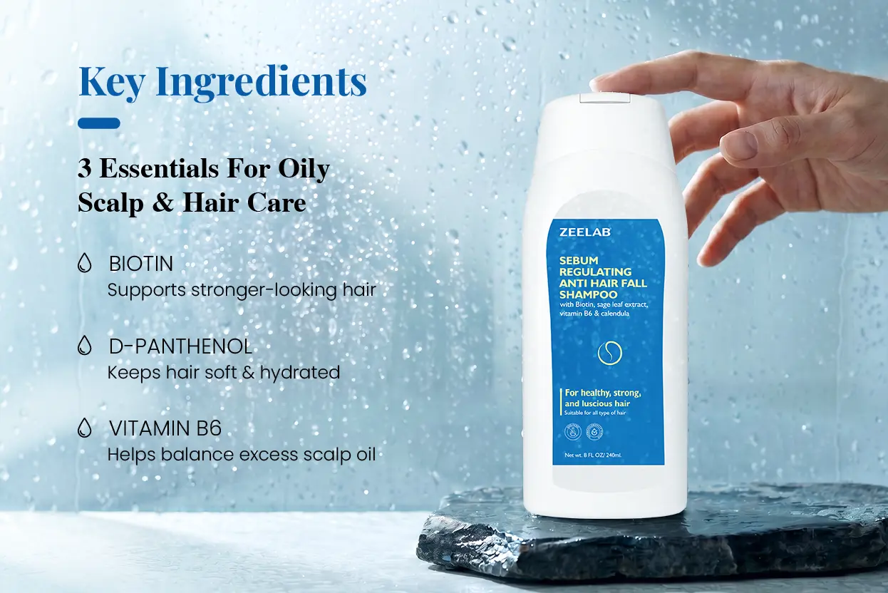zeelab biotin anti hair fall shampoo