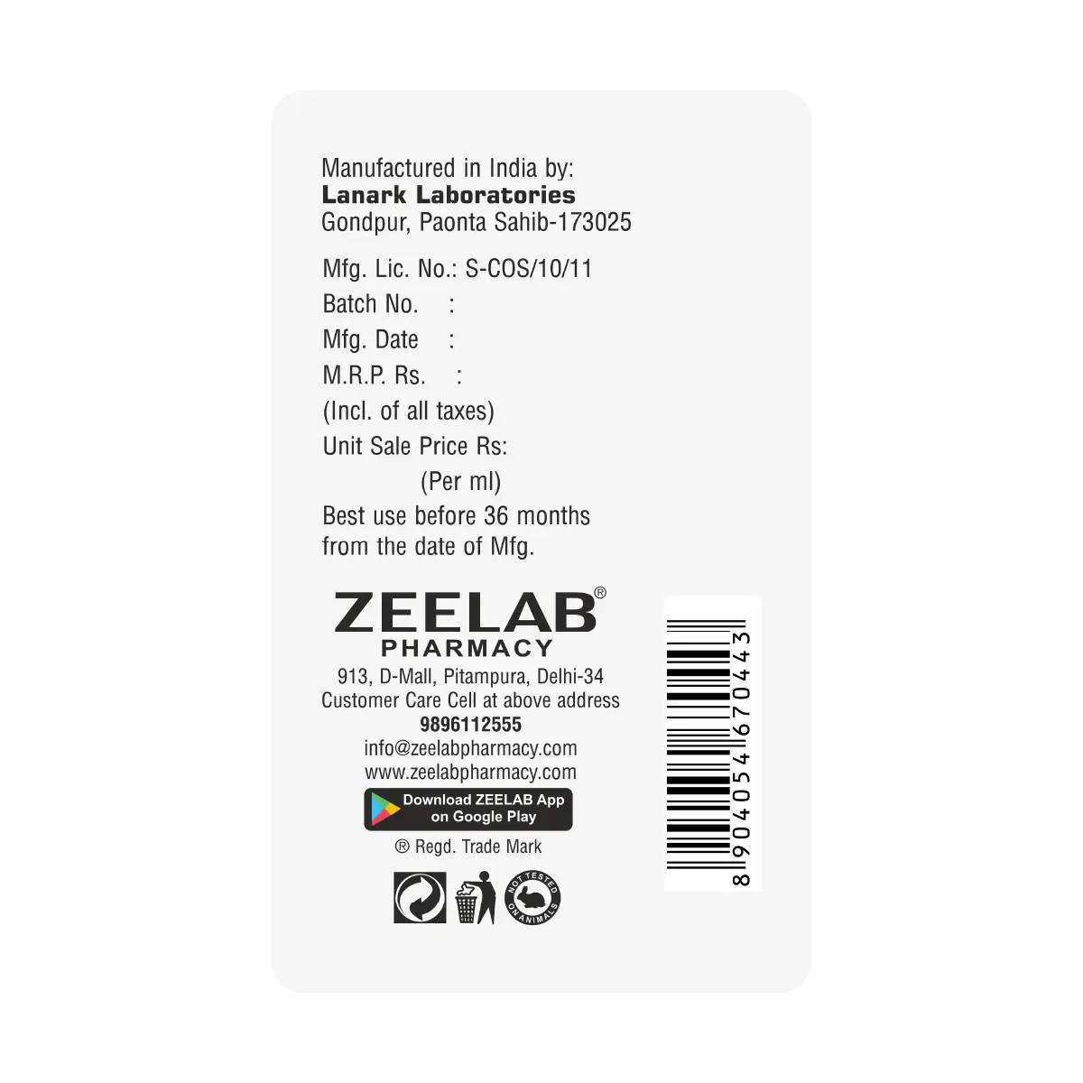 1RX Glycolic Acid Face Wash 100gm