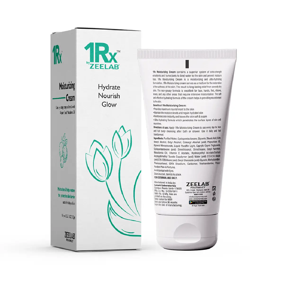 1RX Moisturizing Cream 100gm