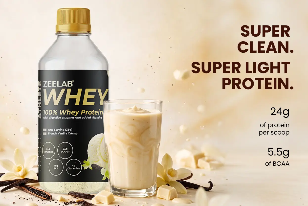 Athlete Whey 100% Powder 33gm - French Vanilla Creme