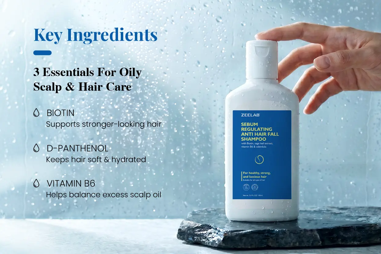 zeelab biotin anti hair fall shampoo