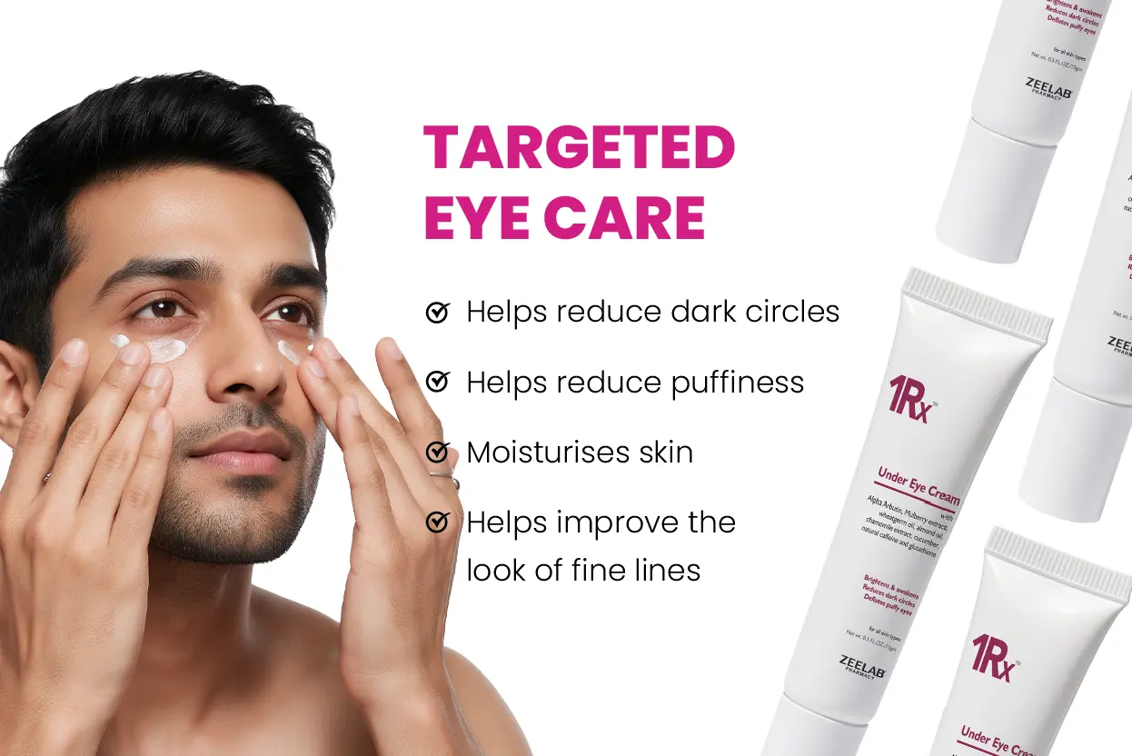 caffeine under eye cream