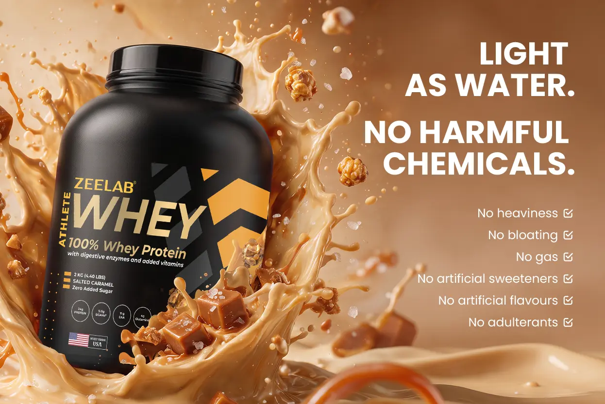 Athlete 100% Whey Protein 2 kg Salted Caramel