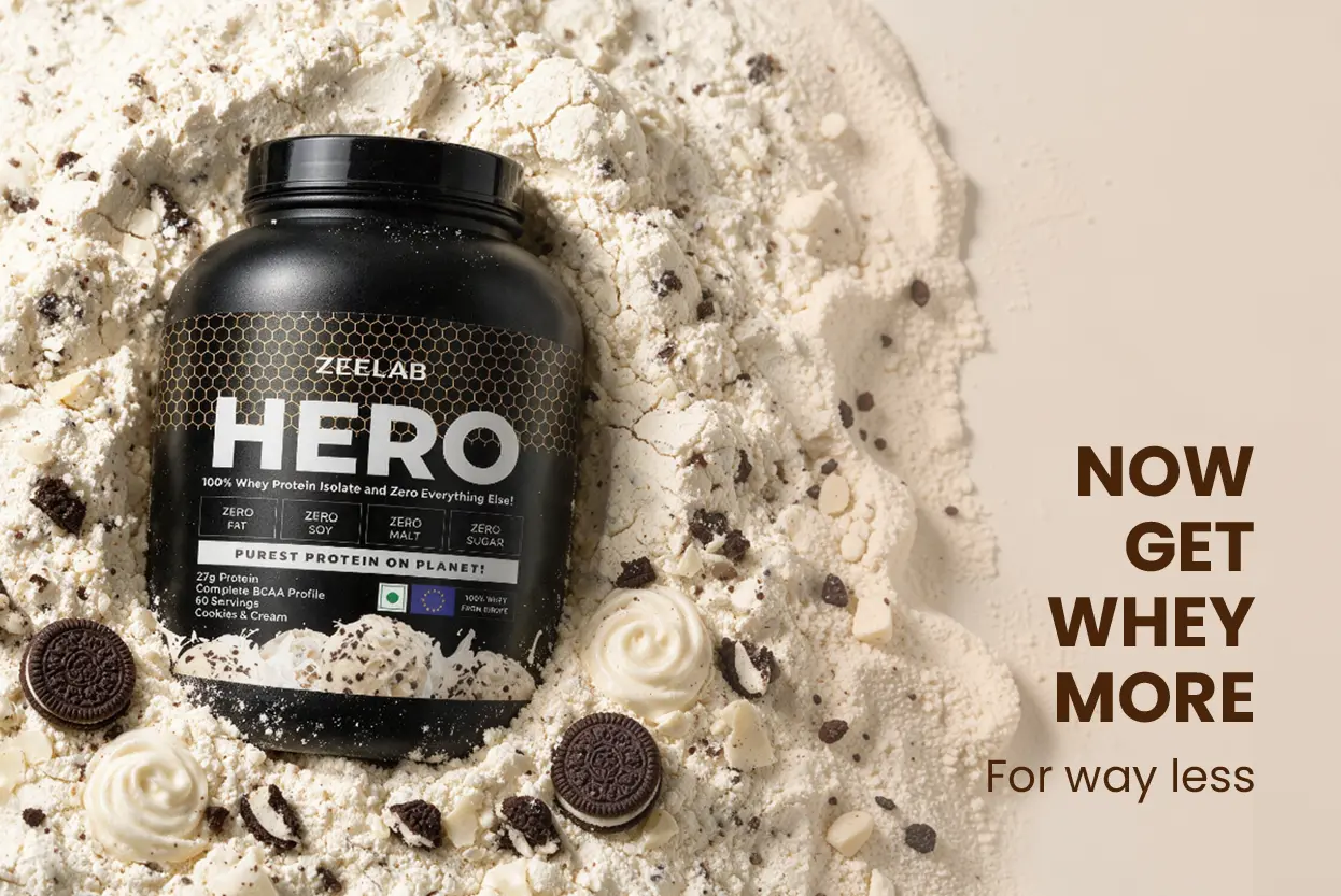 HERO 100% Whey Protein Isolate - Cookies & Cream