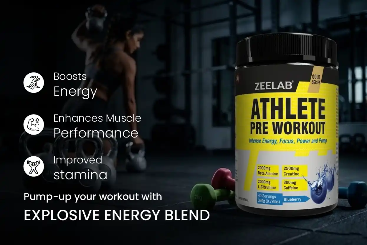 Pre Workout Blueberry Flavour