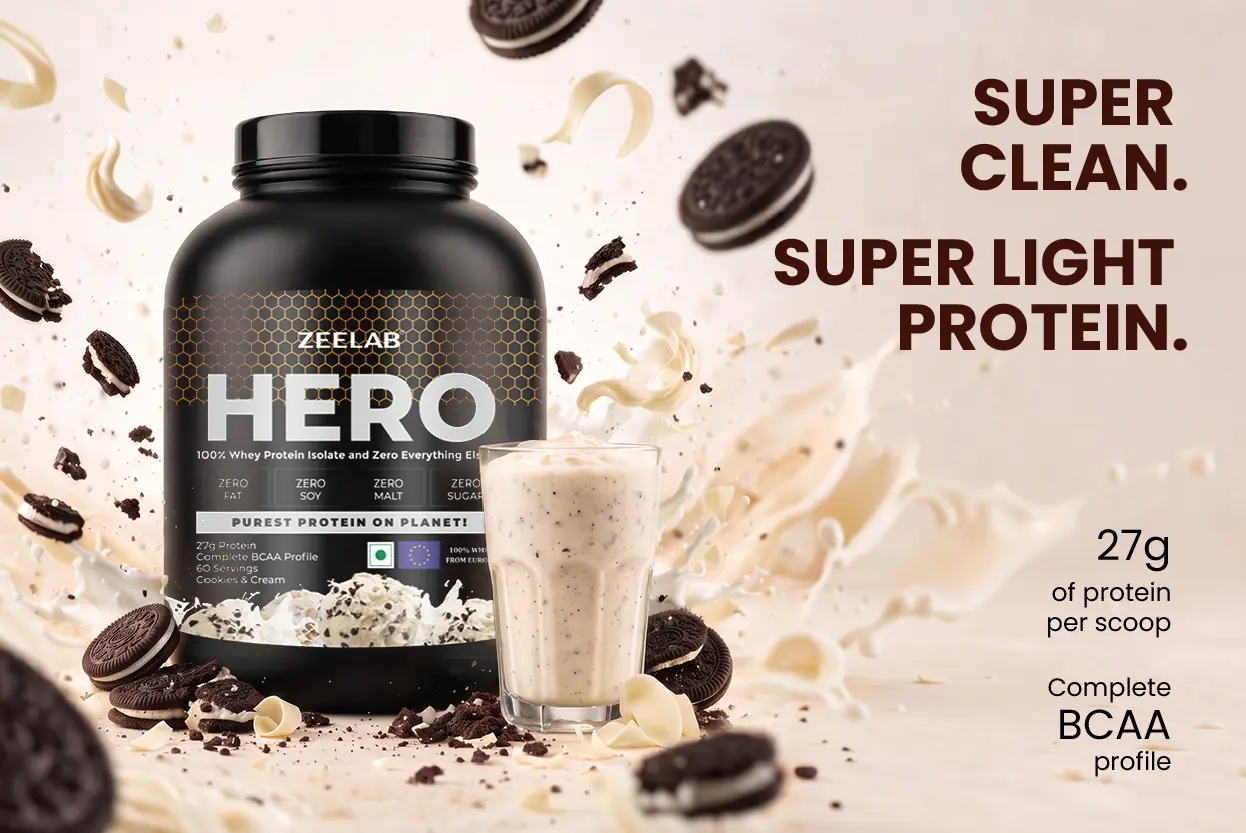 HERO 100% Whey Protein Isolate - Cookies & Cream