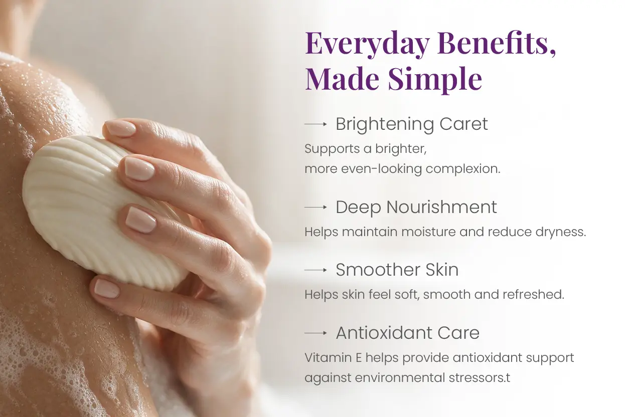 zeeglow soap with kojic acid for dark spot care