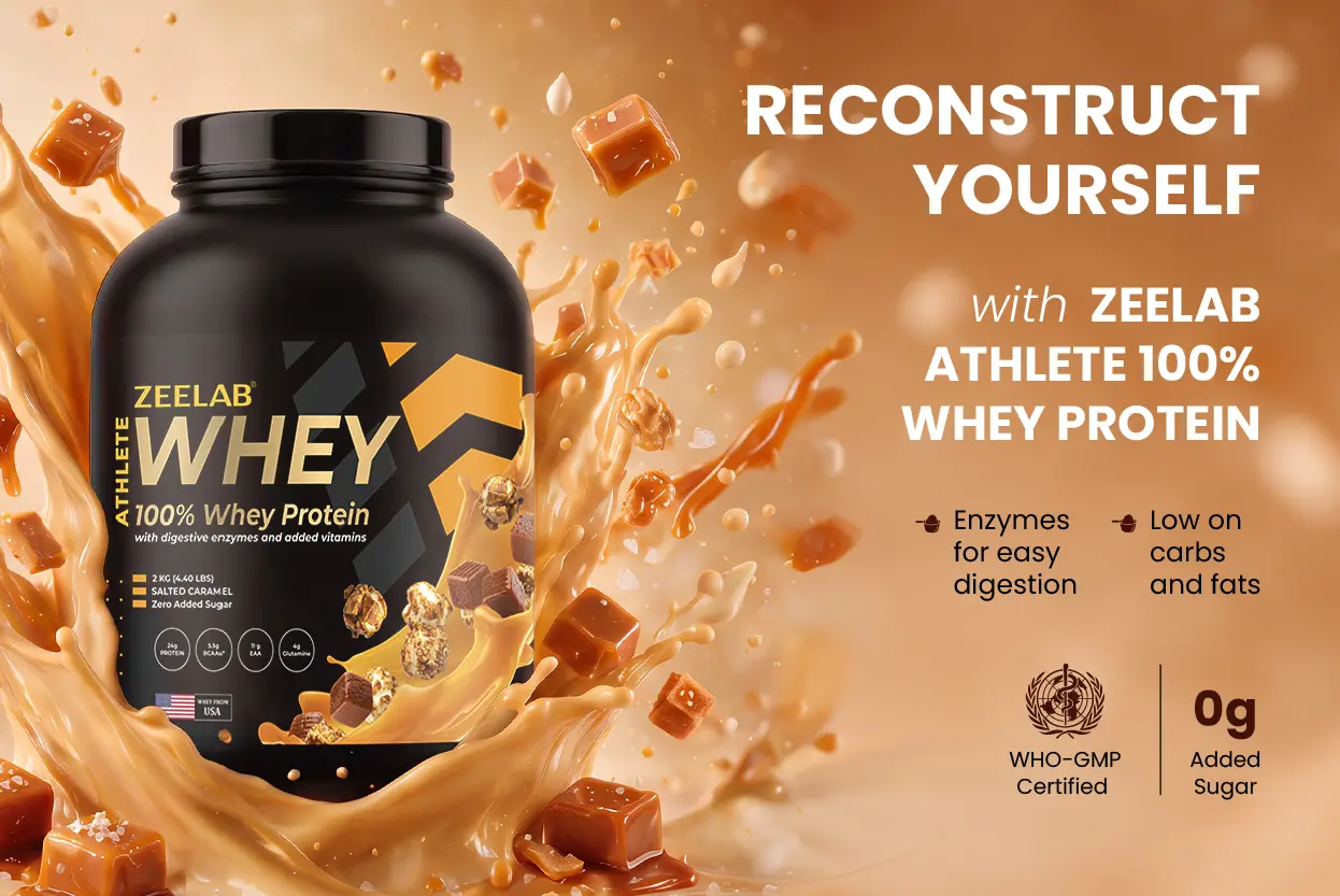 Athlete 100% Whey Protein 2 kg Salted Caramel