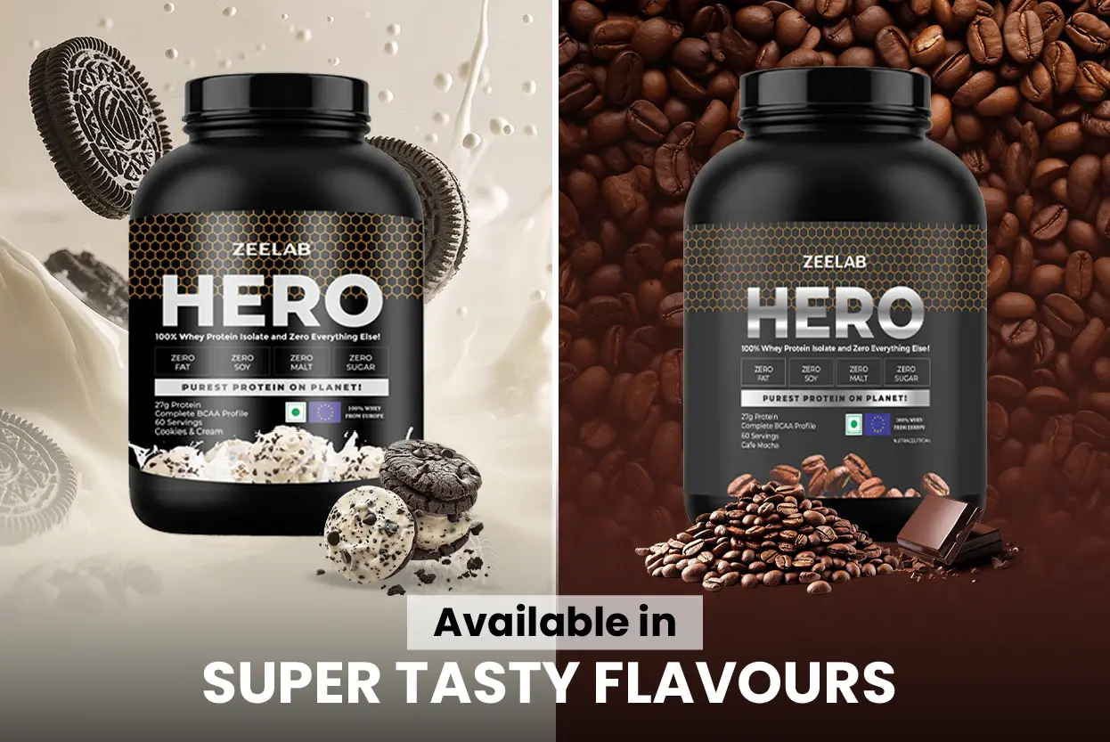 HERO 100% Whey Protein Isolate - Cafe Mocha