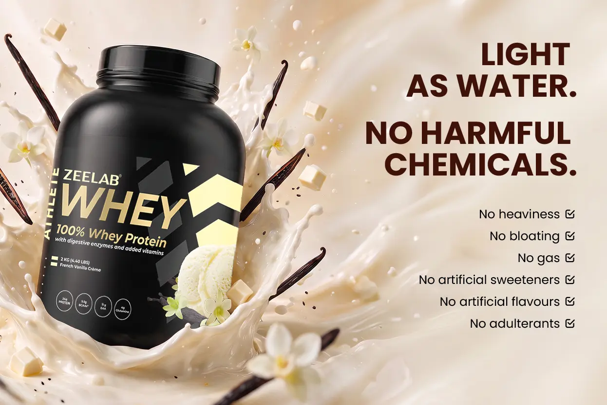 Athlete 100% Whey Protein 2 kg French Vanilla