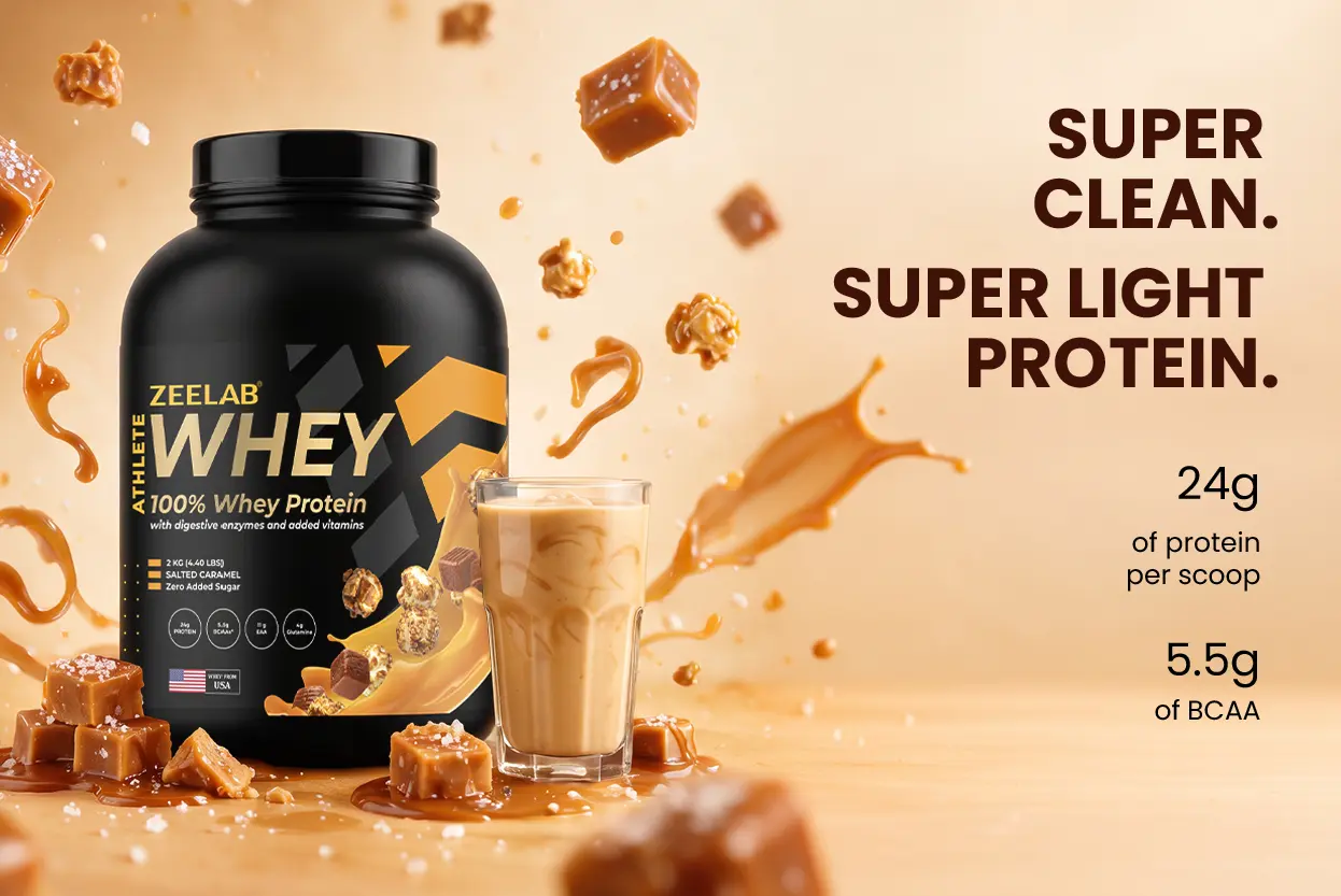 Athlete 100% Whey Protein 2 kg Salted Caramel