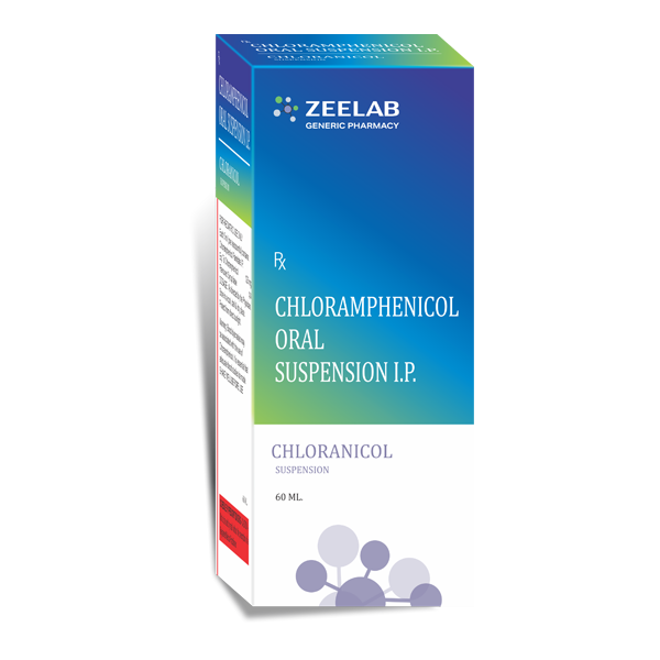 Chloranicol Antibiotic Suspension 60 ml