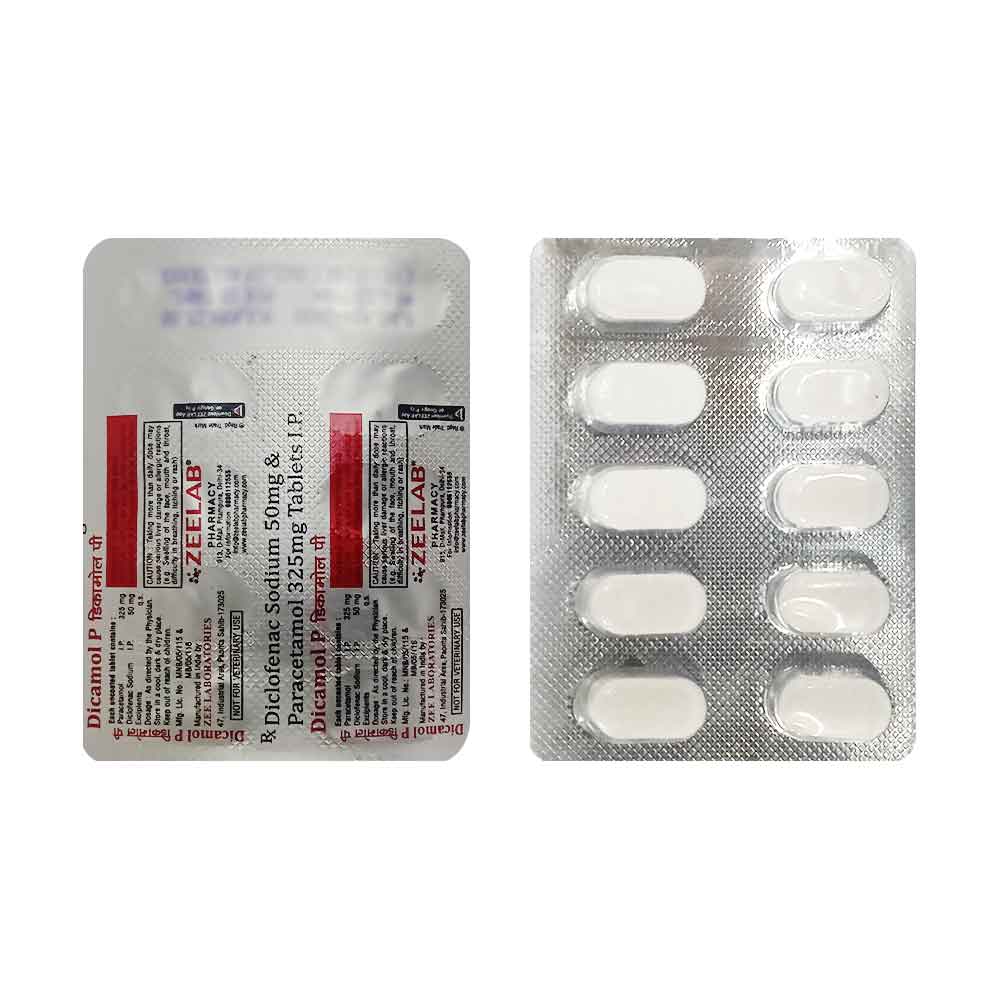 Dicamol P Pain Relieving Tablet