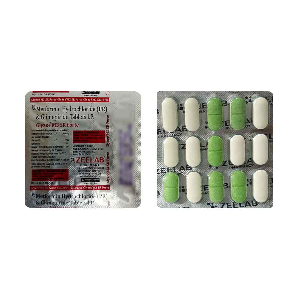 Glyzee M3 SR Forte Tablet