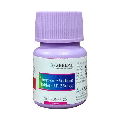 Thyronex 25 Tablet Thyronex 25 Tablet