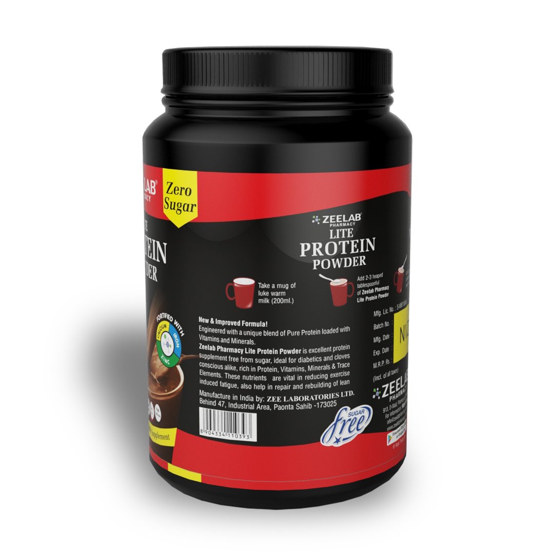 Zeelab Lite Protein Powder with Zero Sugar