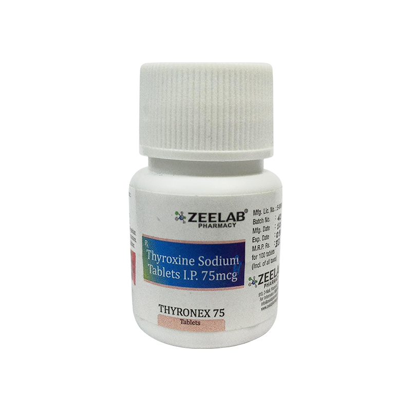 Thyronex 75 Thyroid Tablet Thyronex 75 Thyroid Tablet