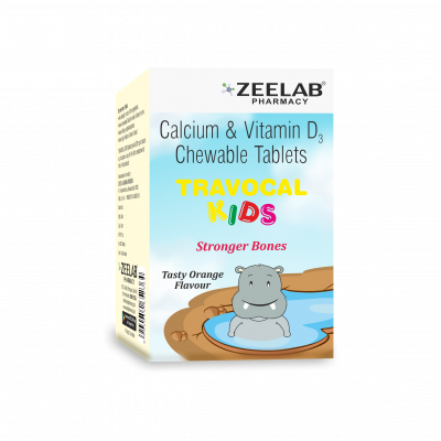 Travocal Calcium Kids Chewable Tablet Travocal Calcium Kids Chewable Tablet