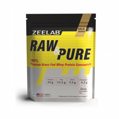 Zeelab Raw and Pure Whey Protein Concentrate 910 g (2 lb) Zeelab Raw and Pure Whey Protein Concentrate 910 g (2 lb)