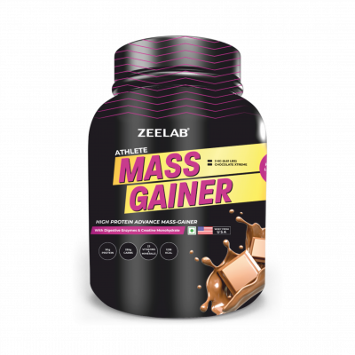 ZEELAB Athlete Mass Gainer 3Kg Chocolate Xtreme ZEELAB Athlete Mass Gainer 3Kg Chocolate Xtreme