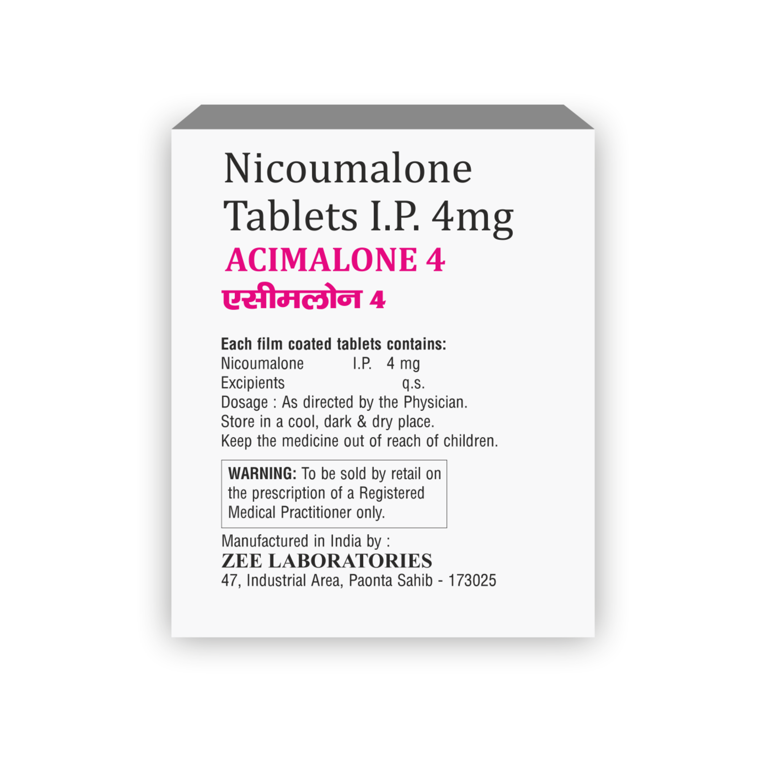 Acimalone 4 Tablet