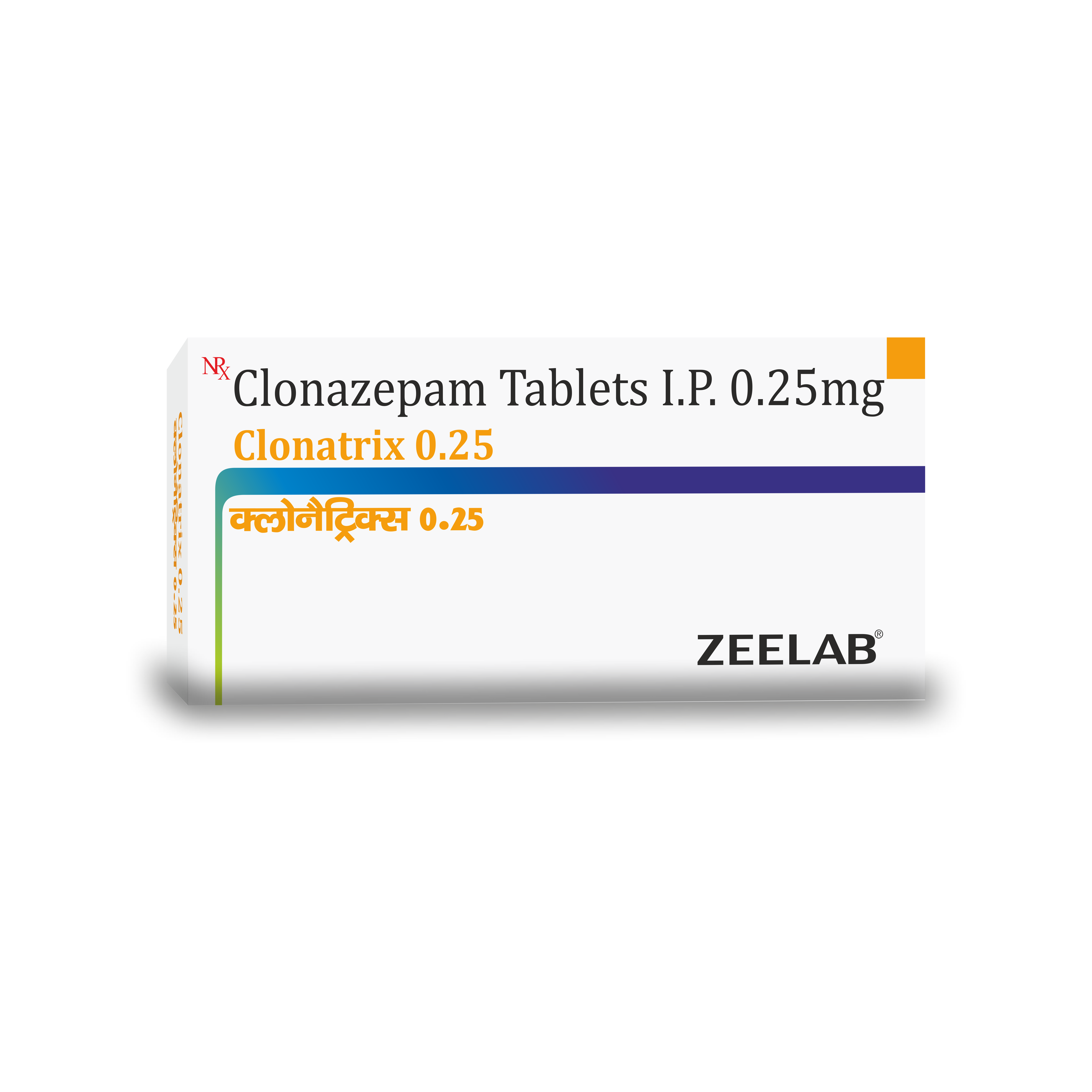 Clonatrix 0.25 Tablet