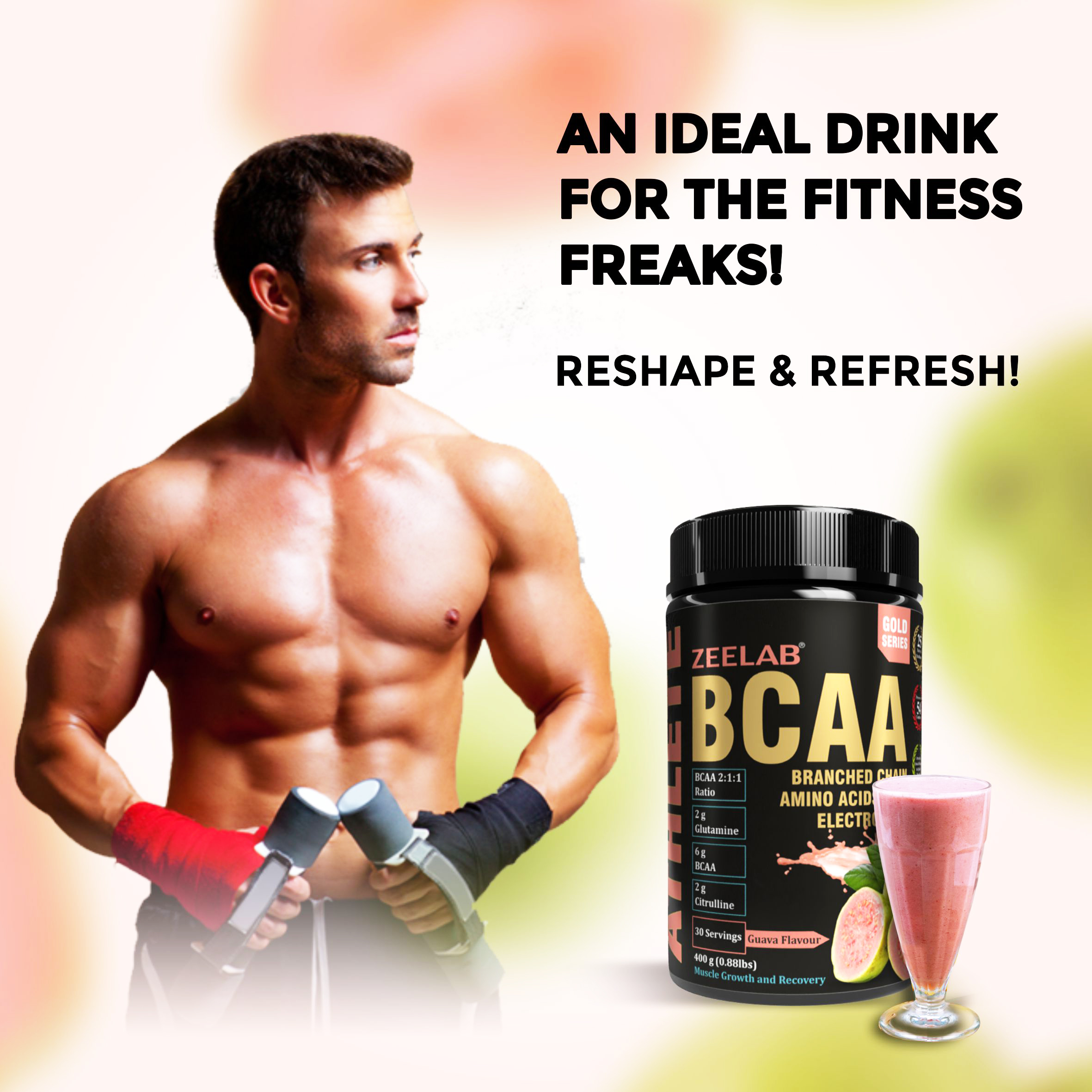 ZEELAB BCAA Guava Flavour