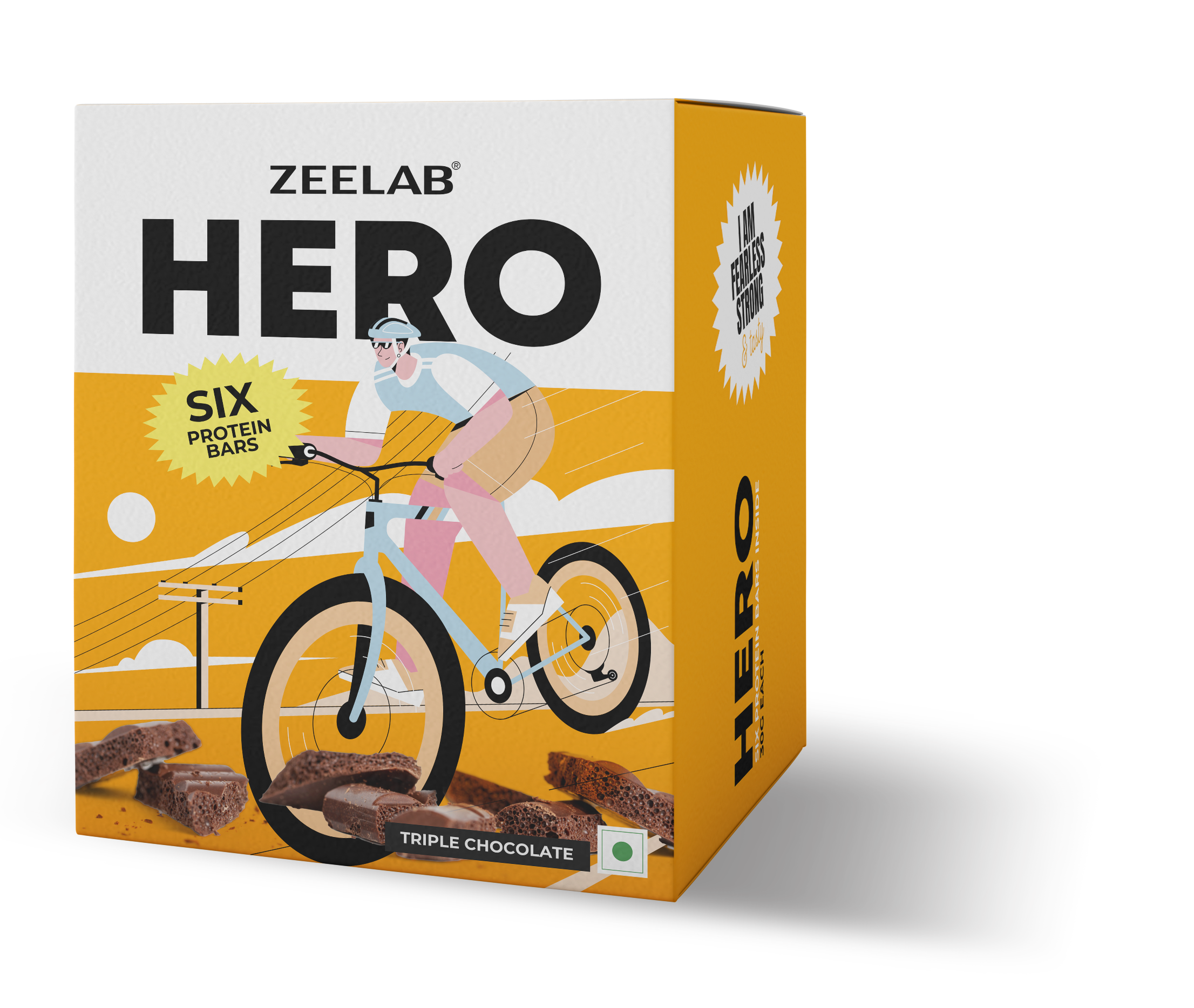Hero Protein Bar Box of 6 pcs Hero Protein Bar Box of 6 pcs