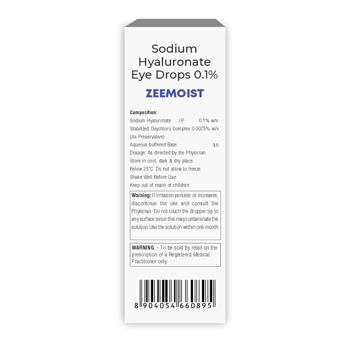 Zeemoist Eye Drops