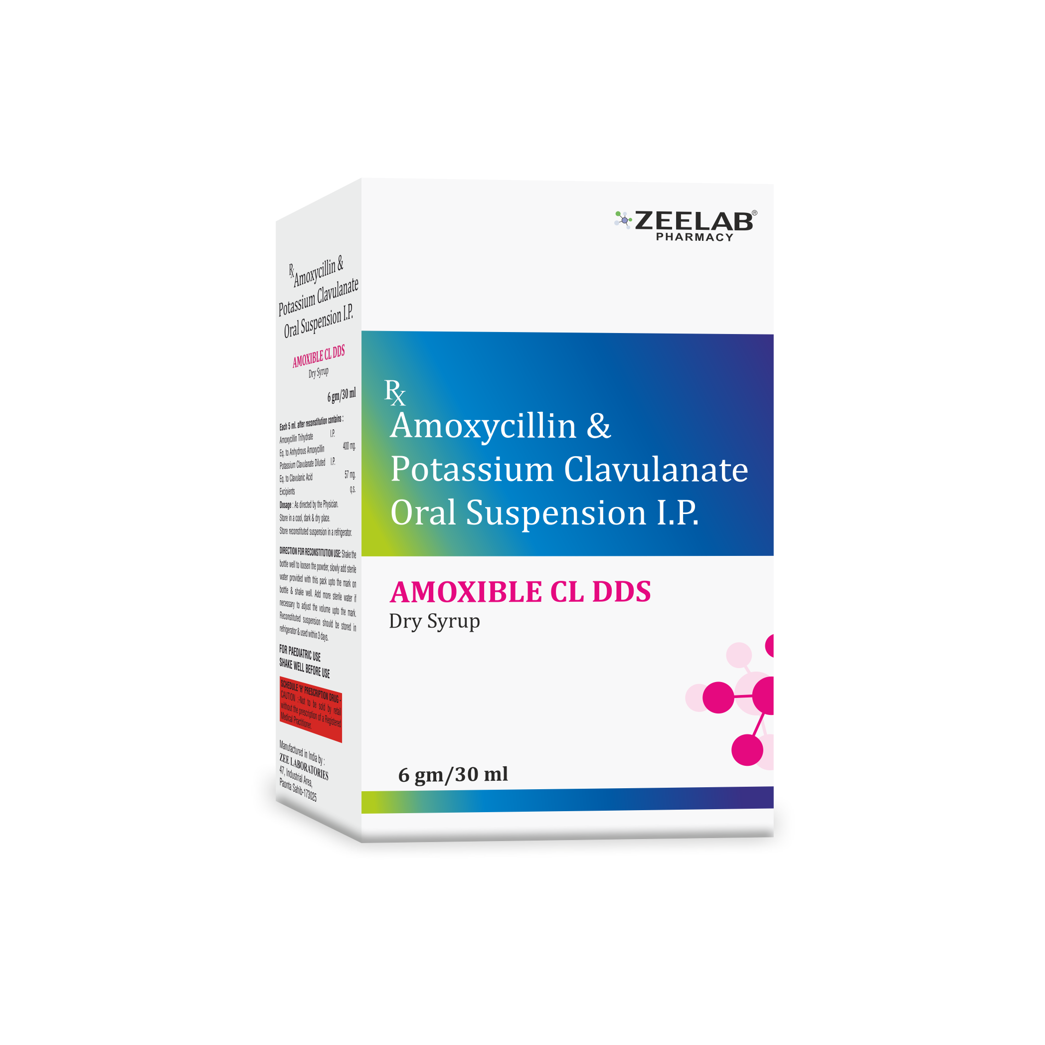 Amoxible CL DDS Antibiotic Oral Suspension