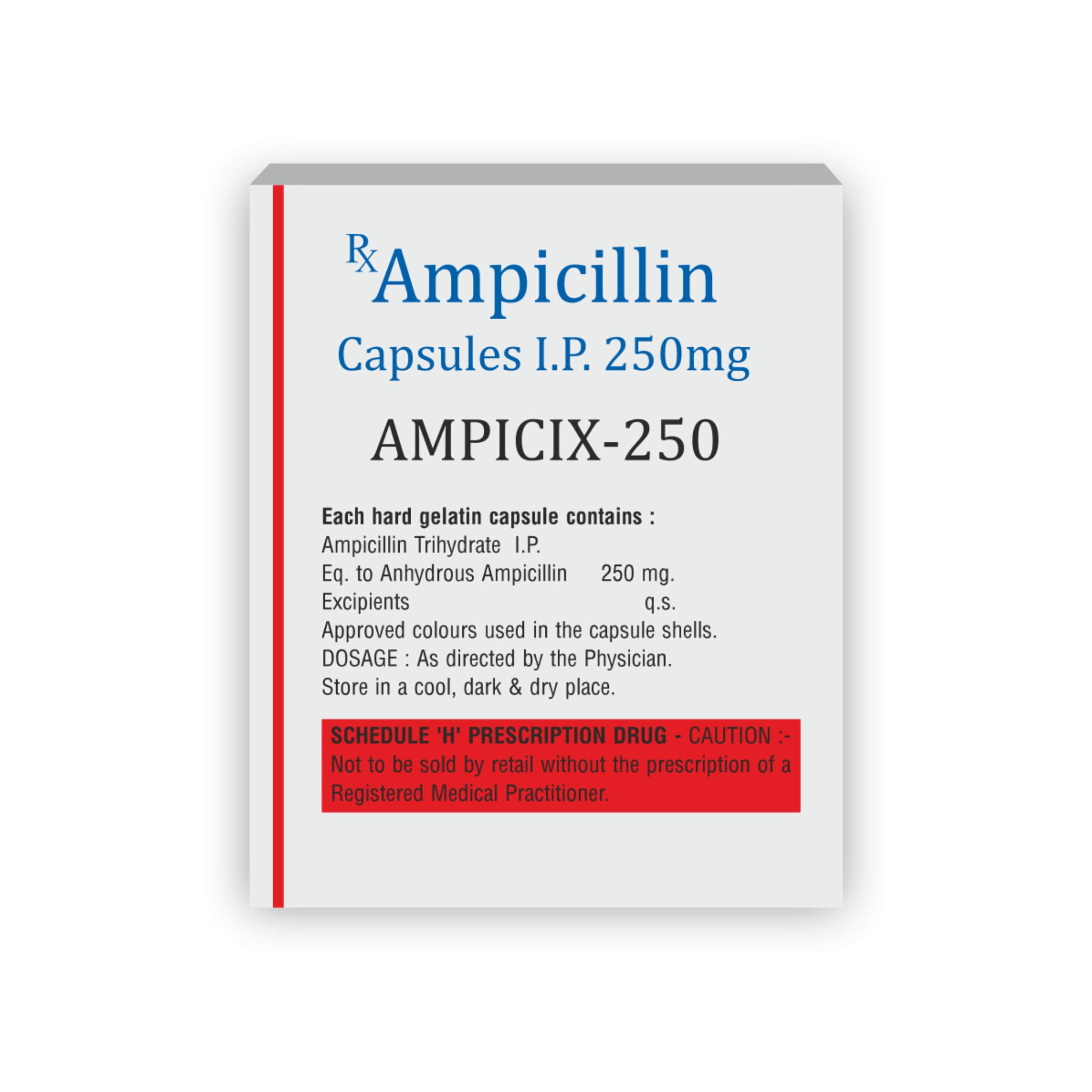 Ampicix 250 Antibiotic Capsule