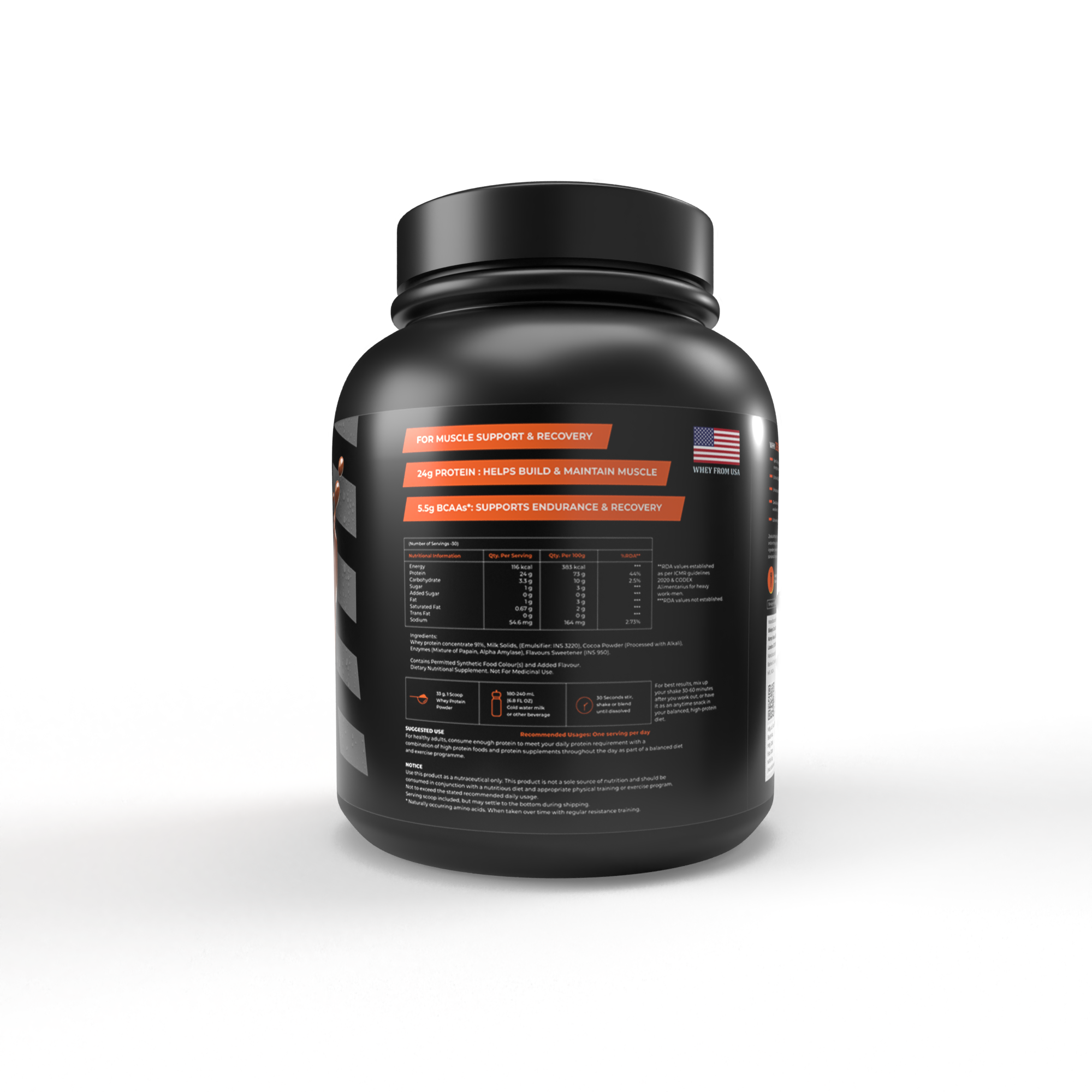 Zeelab Athlete 100% Whey Protein 2 kg (4.4 lb) Rich Chocolate