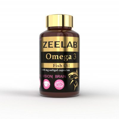 Zeelab Omega 3 Fish Oil Capsules Zeelab Omega 3 Fish Oil Capsules