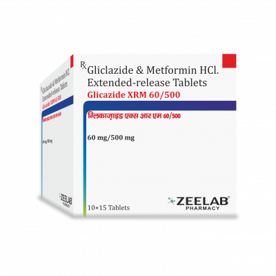 Glicazide XRM 60/500 Tablet Glicazide XRM 60/500 Tablet