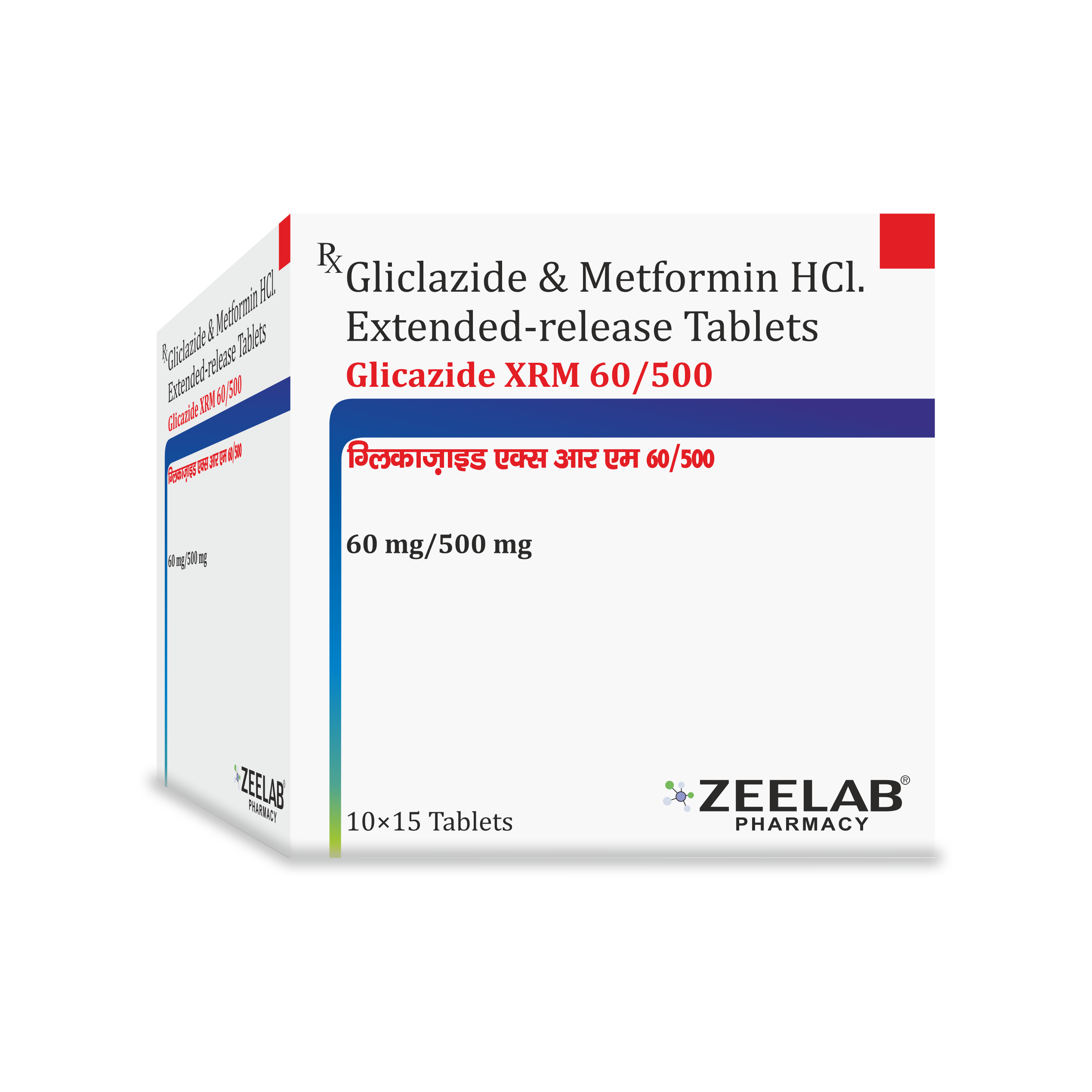 Glicazide XRM 60/500 Tablet