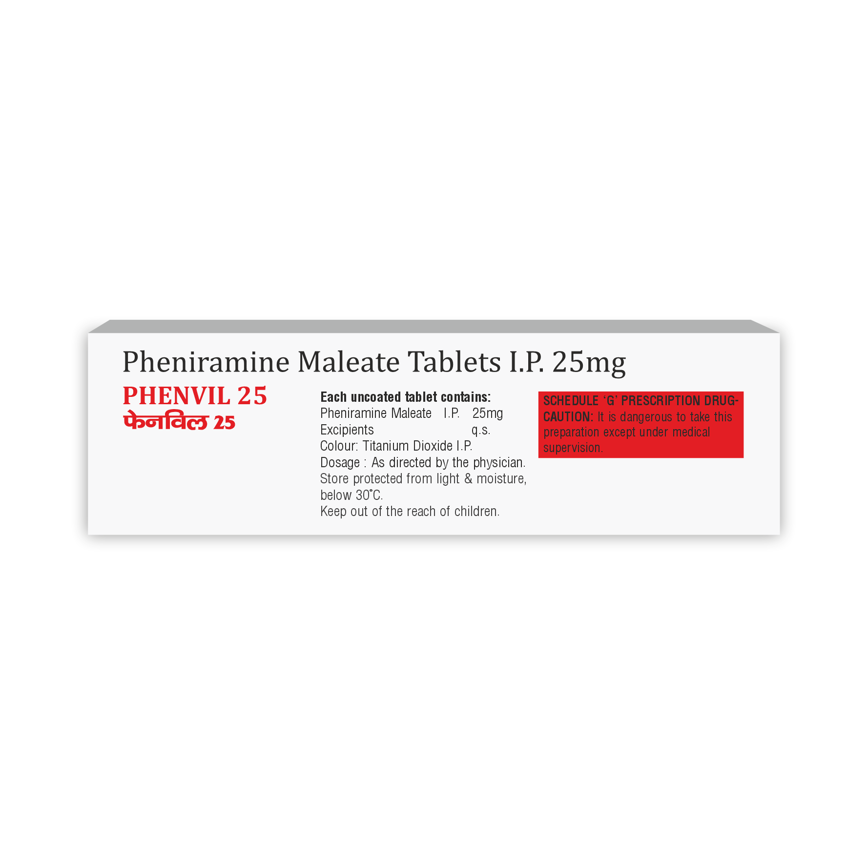 Phenvil 25 Tablet