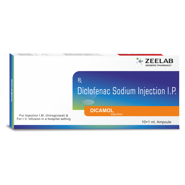 Dicamol 1ml Pain Relieving Injection