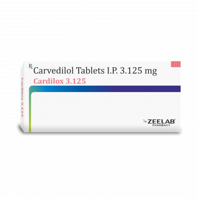 Cardilox 3.125 Tablet Cardilox 3.125 Tablet