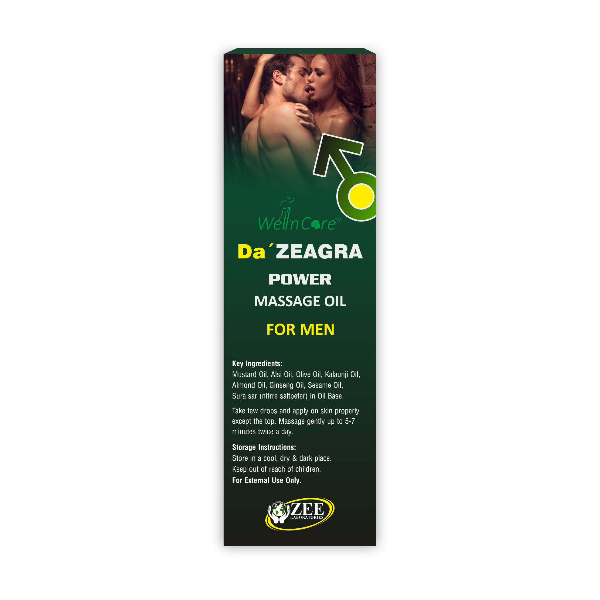 Da' ZEAGRA Power Massage Oil