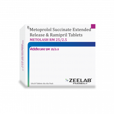 Metolash RM 25/2.5 Tablet Metolash RM 25/2.5 Tablet