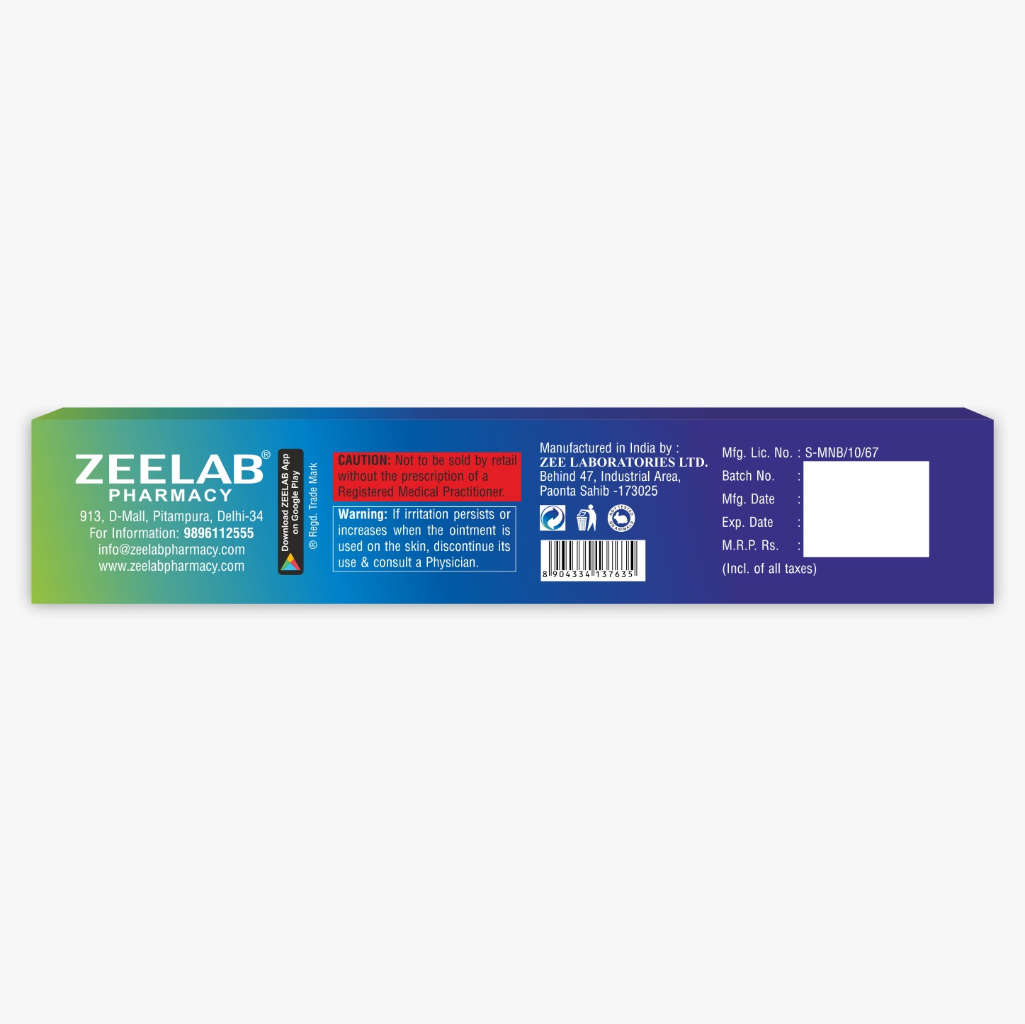 Zosporin Skin Ointment