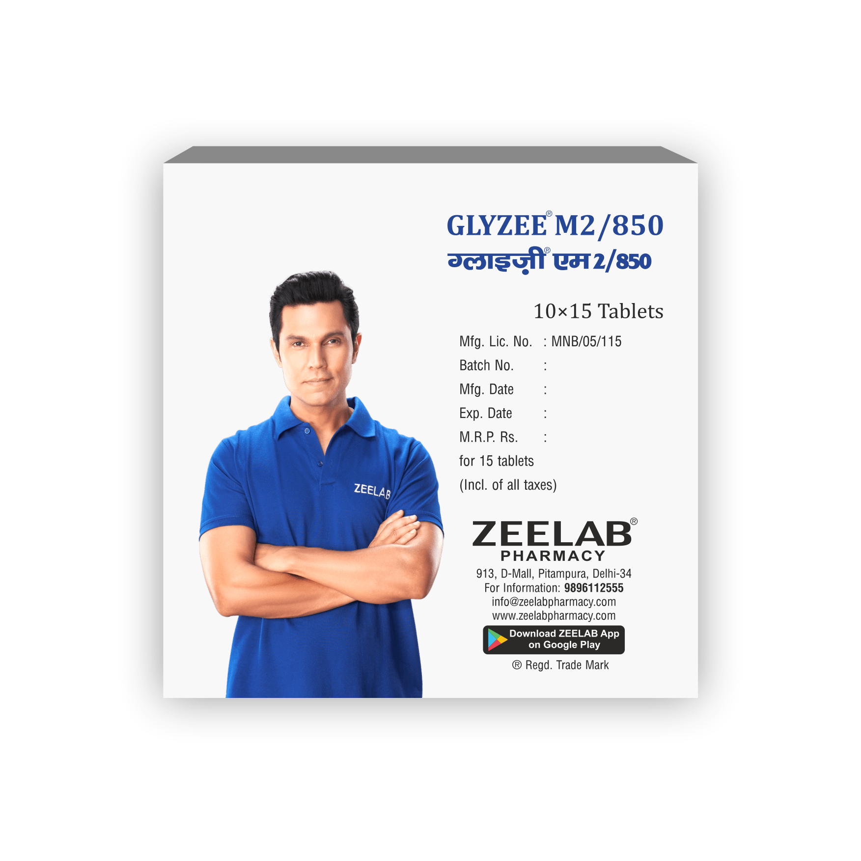 Glyzee M2 850 Tablet